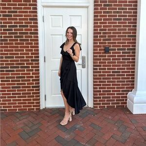 Black Midi Altar’d State Dress